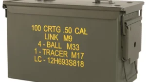 Caja militar metálica