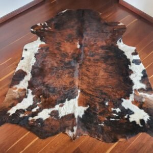 Tapete piel al pelo, 100% cuero curtido, grande