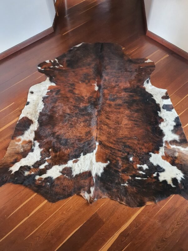 Tapete piel al pelo, 100% cuero curtido, grande