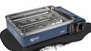 Barbacoa a gas, kampa azul