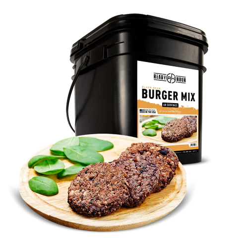 Black-Bean-Burger-Bucket_c607fb17-450c-4368-b965-a85f778a8043_large Cubo de hamburguesas de frijol negro 60 porc.