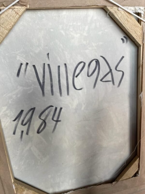 GUERRERO, Villegas, técnica oleo sobre lienzo