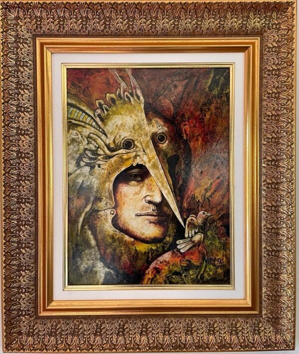 GUERRERO, Villegas, técnica oleo sobre lienzo