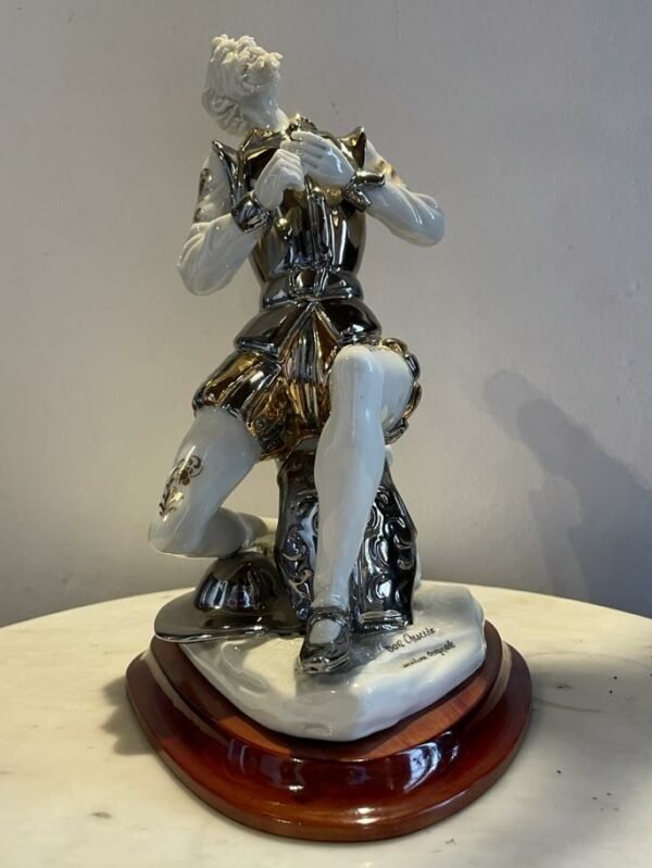 Don Quijote de la Mancha, capodimonti, porcelana italiana