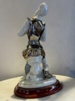 Don Quijote de la Mancha, capodimonti, porcelana italiana - Imagen 5