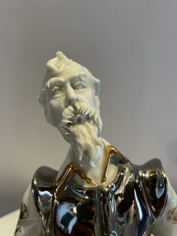 Don Quijote de la Mancha, capodimonti, porcelana italiana