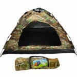 Tienda para camping, 4 personas, armado automático