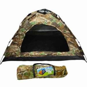 Tienda para camping, 4 personas, armado automático