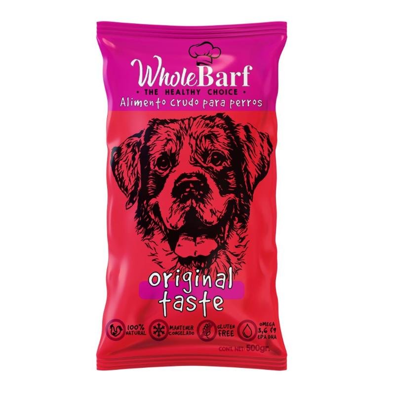 comida humeda para perros Whole Bark - Whole Barf Original Taste Comida humeda para perros, Whole Barf Original Taste, 500 grs - Image 1