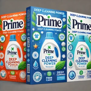 Detergente en polvo Prime, caja 3000 gr