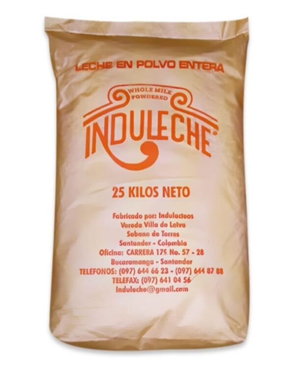 leche en polvo induleche, entera, 25 ks Leche en polvo Induleche, entera, bulto 25 ks