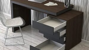 Escritorio moderno madera