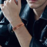 Juego de 2 pulseras de cobre magnéticas ajustables, unisex, con diseño de cierre, regalo de joyería para el Día de San Valentín - Image 3
