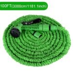 Manguera de agua telescópica para jardín - Pistola de pulverización, diseño para las cuatro estaciones, multifuncional para lavado de coches, baño de mascotas, jardinería y limpieza exterior, estructura duradera y resistente, mango ergonómico, adecuada para propietarios de coches - Image 7