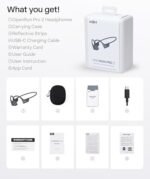 SHOKZ New OpenRun Pro 2- Bone Conduction Headphones, Open-Ear Bluetooth Wireless Sport Earphones for Running, Workouts - Sweat Resistant, Secure Comfortable Fit -Deep Bass, Smart Mic, Reflective Strip : Electronics - Image 10