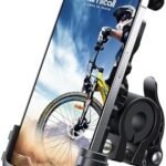 Lamicall Bike Phone Holder, Motorcycle Mount - Motorcycle Phone Holder, Handlebar Cell Phone Clamp, E-Bike Scooter Phone Clip for iPhone 17 Air Pro Max, 16 15 Plus, S20, 4.7 to 6.8" Smartphones : Automotive