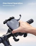 Lamicall Bike Phone Holder, Motorcycle Mount - Motorcycle Phone Holder, Handlebar Cell Phone Clamp, E-Bike Scooter Phone Clip for iPhone 17 Air Pro Max, 16 15 Plus, S20, 4.7 to 6.8" Smartphones : Automotive - Image 2
