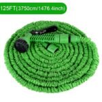 Manguera de agua telescópica para jardín - Pistola de pulverización, diseño para las cuatro estaciones, multifuncional para lavado de coches, baño de mascotas, jardinería y limpieza exterior, estructura duradera y resistente, mango ergonómico, adecuada para propietarios de coches - Image 9