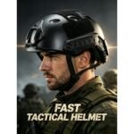 Casco Táctico FAST Edición Básica, Casco de Seguridad Transpirable y Resistente a Impactos para Montar, Cazar, Senderismo y Actividades al Aire Libre - Image 3