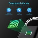 Cerradura Inteligente con Reconocimiento Avanzado de Huellas Dactilares - Estructura, Recargable por USB, Cerradura de Seguridad con Tecnología de Apertura por Huellas Dactilares - Imprescindible para una Vida Inteligente en el Hogar y la Oficina, Adecuada para Cerraduras de Mochilas de Viaje, Cerraduras de Almacén, Att - Image 6