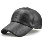 Gorra de béisbol de cuero PU de alta calidad para hombre, cierre ajustable con broche - Diseño retro JAM 1993 en relieve, gorra casual negra, adecuada para Navidad y actividades al aire libre, la misma gorra de béisbol ajustable para mujer - Image 8