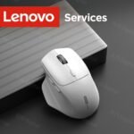 Ratón Inalámbrico Lenovo con Diseño Ergonómico, Ideal para Gaming y Uso en Oficina, Botones Silenciosos para una Operación Cómoda, Conectividad de Modo Dual, Batería de Gran Capacidad y Latencia Ultra Baja - Image 3