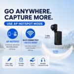 Mini Cámara de Seguridad 1080P 2.4G, Alimentada por USB con Lente Flexible de 90 Grados, Diseño de Clip para Montar en Gafas, Soporta Visualización Remota, Detección de Movimiento y Alertas, Perfecta para Monitoreo en el Hogar/Mascotas/Bebés - Image 8
