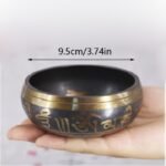 Cuencos Tibetanos Artesanales de Nepal, Diseñados para Meditación de Yoga y Sanación Sonora para Relajar la Mente (Disponibles en Varios Tamaños) - Image 6