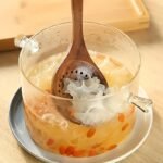 Juego de 5 piezas de espátula para sartén y cucharón de sopa de madera natural antiadherente con gancho gratis - Juego de utensilios de cocina resistentes a altas temperaturas para uso doméstico - Adecuado para cocinar y servir, una opción ideal para el Día de la Madre, Acción de Gracias, Halloween - Image 8