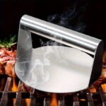 Presionador de Hamburguesas de Acero Inoxidable para el Día de la Madre - Diseño Antiadherente de 10.92 cm para Hacer Hamburguesas de Res, Slider y Bistecs Perfectos. Mango Ergonómico con Diseño de Superficie Plana para Presionar la Carne de Forma Uniforme - Image 4