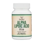 Alpha Lipoic Acid Supplement, Double Wood, 600 mg, 60 capsules