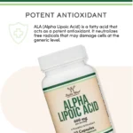 Alpha Lipoic Acid Supplement, Double Wood, 600 mg, 60 capsules - Image 4