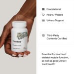 Potassium Citrate. Thorne, 99 mg, 90 Capsules, Heart health, musculoskeletal structure, and kidney function - Image 4