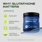 Glutathione Cata-Kor Liposomal – Ultra High Absorption with Resveratrol, Vitamin C, Selenium & Vitamin B2 - Image 3