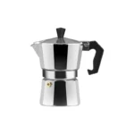 Cafetera de aluminio, Moka, Espresso, percolador, tetera de café, Cafetera para el hogar, estufa al aire libre, herramientas de café, plateado, rojo y negro - AliExpress 15 - Image 3