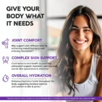 Hyaluronic Acid, Nutra Harmony, Supplement Complex 7-in-1 for Skin Hydratation & Joint Comfort, 1000 mg, 60 Capsules - Image 3