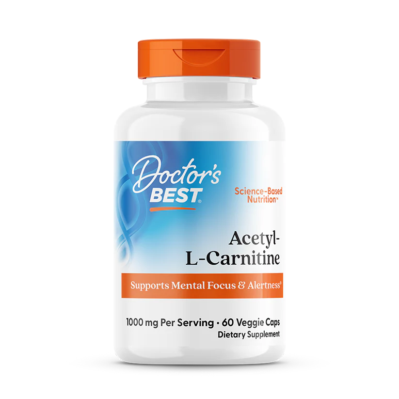 L-CARNITINA-DOCTORS-BEST-1000-MG-60-CAPSULAS-ACETYL.webp Doctor's Best Acetyl-L-Carnitine, 500 mg, 60 Veggie Caps - Image 1
