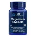 Magnesium Glycinate 90 vegetarian capsules, Heart, bone & whole-body health, well-absorbed, Life Extension