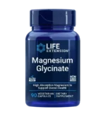 Magnesium Glycinate 90 vegetarian capsules, Heart, bone & whole-body health, well-absorbed, Life Extension