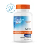 MSM Supplement, Doctor's Best, MSM with OptiMSM, 1,500 mg, 120 Tablets