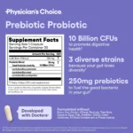 Prebiotic Probiotic Physician's Choice, 250 mg, 30 Capsules, The power couple of gut health. - Image 6