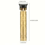 Cortadora de pelo eléctrica profesional T9 para hombres, Máquina para cortar cabello recargable, afeitadora de peluquero, removedor de corte de pelo - Image 4