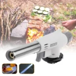 Camping hornear barbacoa antorcha de Gas soldadura fuego fabricante encendedor quemador de butano llama pistola de llama de Metal soplete de soldadura encendedor calefacción - Image 2