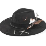 Sombrero Fedora de Gamuza Unisex Estilo Vintage Jazz
