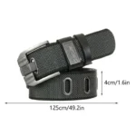 Nueva moda, monos juveniles con hebilla para hombre, cinturón de lona, cinturón decorativo Retro informal, cinturón de correas de alta calidad a la moda - AliExpress 200000297 - Image 4