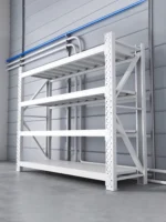 Heavy storage shelves Multi-layer steel shelves Warehouse storage racks Garage tool racks Basement storage racks - Image 2