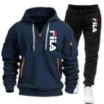 Conjunto Deportivo para Hombre de Primavera/Otoño, Conjunto de Sudadera Moderno para Hombre, Conjunto de Dos Piezas de Sudadera y Pantalones Casuales de Manga Larga, Conjuntos de Sudaderas con Capucha - AliExpress 200000343 - Image 6