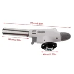 Camping hornear barbacoa antorcha de Gas soldadura fuego fabricante encendedor quemador de butano llama pistola de llama de Metal soplete de soldadura encendedor calefacción - Image 3