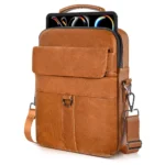 Nueva funda para tableta de 10-14,1 pulgadas, funda ajustable de cuero PU para ordenador portátil con correa para el hombro, bolso de hombro impermeable para ordenador portátil - AliExpress 7