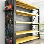 Heavy storage shelves Multi-layer steel shelves Warehouse storage racks Garage tool racks Basement storage racks